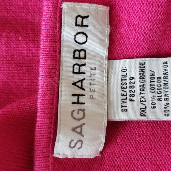 Magenta Sag Harbor Sweater - Picture 6 of 9